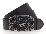 MUSTANG Leather Belt W110 Black