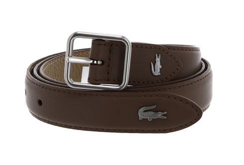 LACOSTE Elegance Bicolor Reversible Belt W90 Leafy Viennois