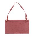 COCCINELLE Coccinellenico Ostrich Handbag Camelia COCCINELLE Coccinellenico Ostrich Handbag Camelia