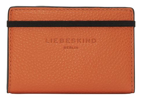 LIEBESKIND BERLIN Grays Edith Cow Cardholder Dark Mandarine