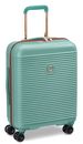 DELSEY PARIS Meteor 2.0 (Freestyle) 4 Double Rolls Cabin Trolley Slim Line 55 Mandel