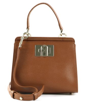 FURLA 1927 Mini Top Handle Bag XS Cognac H