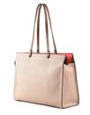 FURLA Varsity Tote E / W L Greige + Spritz + Cognac h