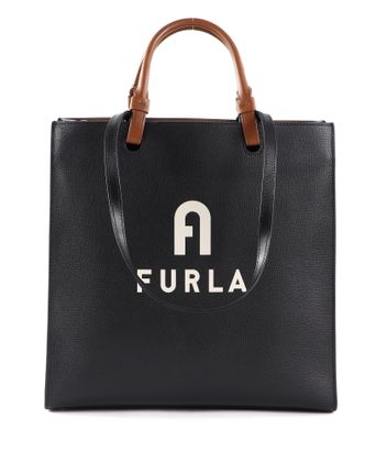 FURLA Varsity NS Tote L Nero + Perla e