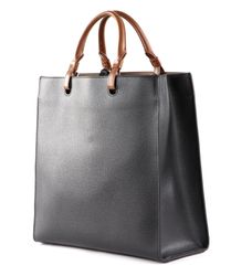 ☆FURLA☆ VARSITY STYLE Tote L 2wayトート NERO/PERLA♪ ☆FURLA☆ VARSITY STYLE Tote L 2wayトート NERO/PERLA