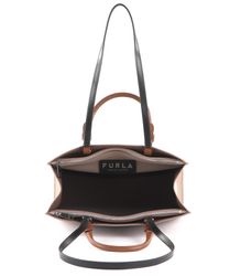 ☆FURLA☆ VARSITY STYLE Tote L 2wayトート GREIGE/JASPER♪ FURLA-Schultertasche-Varsity-