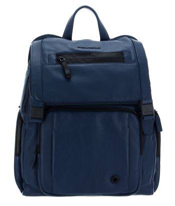 PIQUADRO Charlie Computer And Tablet Backpack Prussian Blue