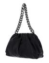 DKNY Presley PU Shoulder Bag Blk / Gunmetal DKNY Presley PU Shoulder Bag Blk / Gunmetal