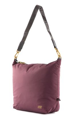 Sac Bandoulière JOST Kemi - Couleur Wine (vin) - 100% Nylon - Anti-RFID - Neuf Avec étiquettes