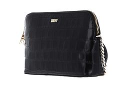 DKNY ブラック ショルダーバッグ DKNY ロゴ ショルダーバッグ | ブラック | FARFETCH JP