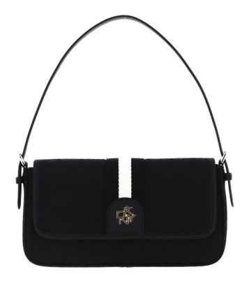 DKNY Carol Shoulder Bag BK Logo - BK