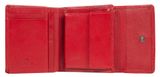 Braun Büffel Anna RFID 4CS Flap Wallet Red