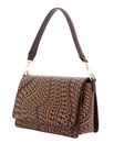 VALENTINO Pattina Samosa Crossbody Bag Brown / Honey