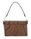 VALENTINO Pattina Samosa Crossbody Bag Brown / Honey