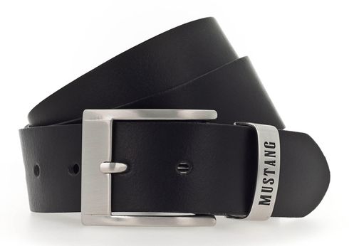 MUSTANG Classic Leather Belt W125 Black