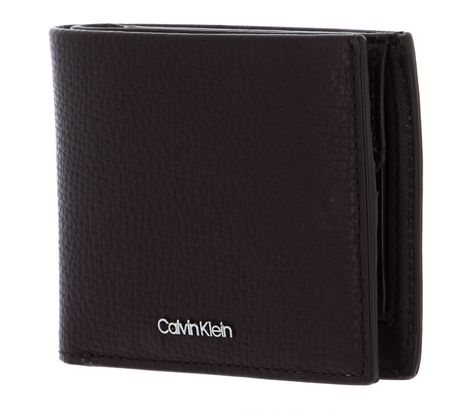 Calvin Klein Minimalism Bifold 5CC W / Coin Chester Brown