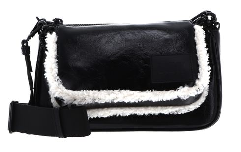 DKNY Lexi Double Demi Crossbody Bag Set Blk / Natural DKNY Lexi Double Demi Crossbody Bag Set Blk / Natural