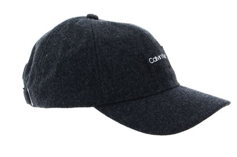 Calvin Klein Wool BB Cap Medium Charcoal