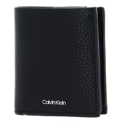 Calvin Klein Minimalism Trifold 6CC W / Coin CK Black