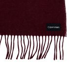 Calvin Klein Classic Wool Scarf Tawny Port Calvin Klein Classic Wool Scarf Tawny Port