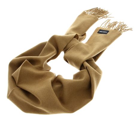 Calvin Klein Classic Wool Scarf Caramel