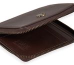 SCOTCH & SODA Leather Zip Wallet Earth