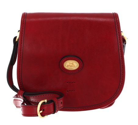 THE BRIDGE Biba Crossbody Bag S Rosso Ribes / Oro