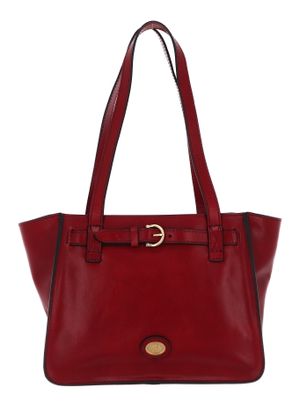 THE BRIDGE Biba Shopping Bag Rosso Ribes / Oro