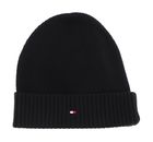 TOMMY HILFIGER Essential Flag Beanie Black
