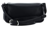 Calvin Klein CKJ Sleek Flap Convertible Shoulder Bag 20 Black AOP