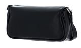 Calvin Klein CKJ Sleek Flap Convertible Shoulder Bag 20 Black AOP