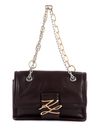 KARL LAGERFELD K / Autograph Soft Leather Shoulderbag Tobacco KARL LAGERFELD K / Autograph Soft Leather Shoulderbag Tobacco