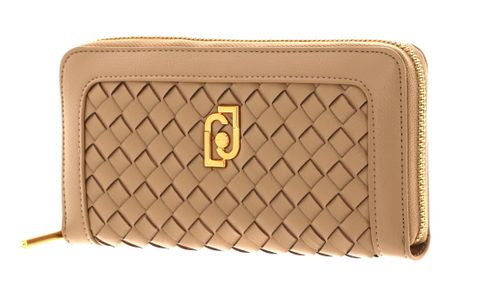 LIU JO Elynia Zip Around Wallet XL Cappuccino