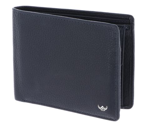 Golden Head Capri RFID Protect Billfold Coin Wallet Blue
