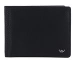 Golden Head Capri RFID Protect Billfold Coin Wallet Black