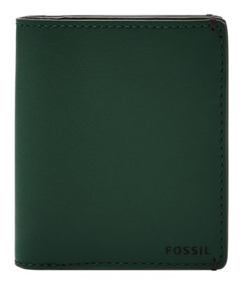 FOSSIL Joshua Vegan Cactus Front Pocket Wallet Pine Green