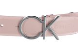 Calvin Klein Re-Lock CK Logo Belt 30MM W65 Spring Rose