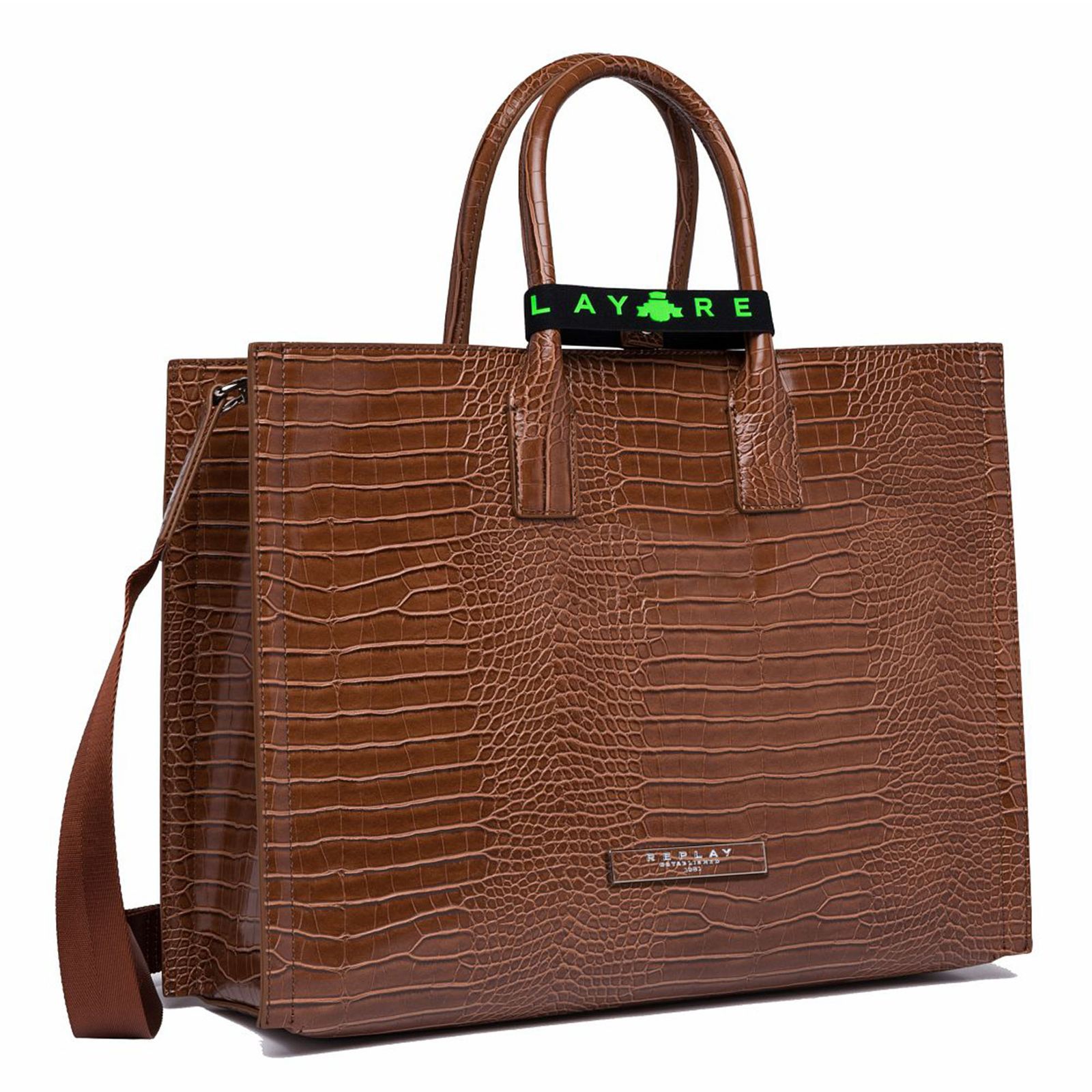 Brick bag - Croc brown : you a use