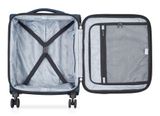 DELSEY PARIS Sky Max 2.0 4 DR Cabin Trolley Slim Line 55 Blue DELSEY PARIS Sky Max 2.0 4 DR Cabin Trolley Slim Line 55 Blue