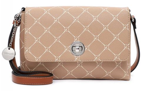 Tamaris Anastasia Lock Crossover Bag Sand / Cognac