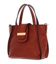 THE BRIDGE Bice Shopping Bag Rust / Oro