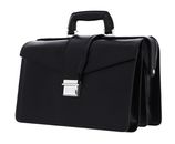 THE BRIDGE Dante Doctor Bag Nero / Palladio o Nickel