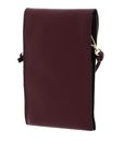 abro Leather Adria Mobile Phone Bag Camilla Bordeaux