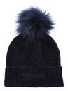 TOMMY HILFIGER Girls Youth Knitted Hat Space Blue TOMMY HILFIGER Girls Youth Knitted Hat Space Blue