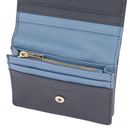 PIQUADRO Circle Women´s Bifold Wallet RFID Azzurro / Cuoio