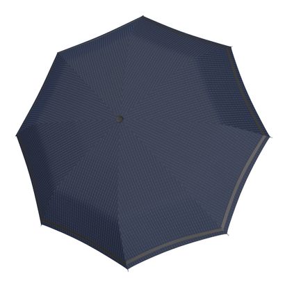 Knirps T.200 Medium Duomatic Reflective Rain Navy