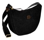 BRIC'S Sorrento Half-Moon Bag Luna Black