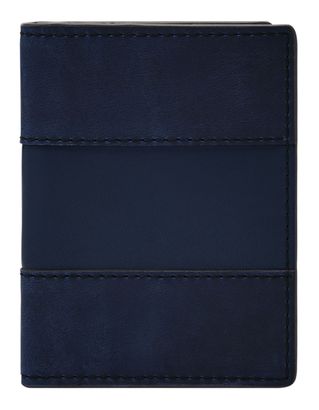 FOSSIL Everett Card Case Bifold Insignia Blue