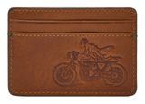 FOSSIL Bronson Card Case Medium Brown