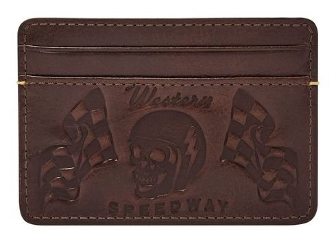 FOSSIL Bronson Card Case Espresso